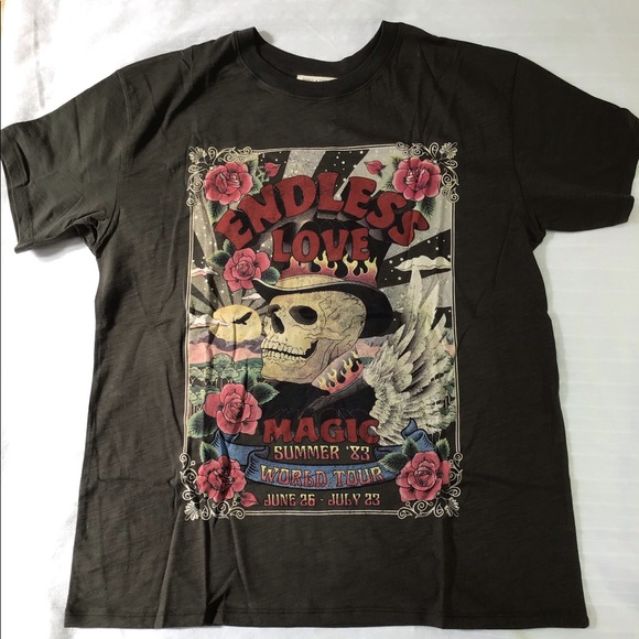 SPELL AND GYPSY ENDLESS LOVE ORGANIC BIKER TEE - Picture 5 of 6